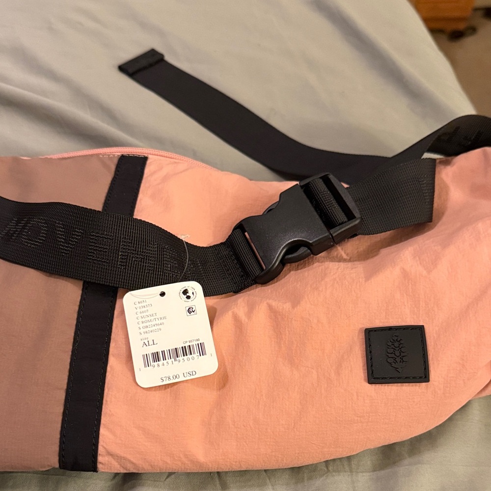 Free People Rose/Tyrie Sling Bag with Black Strap